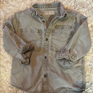 Zara button up shirt size 5T